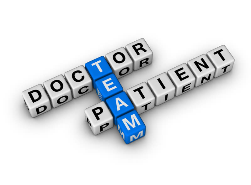 Patientengespräch in der orthopädischen Praxis